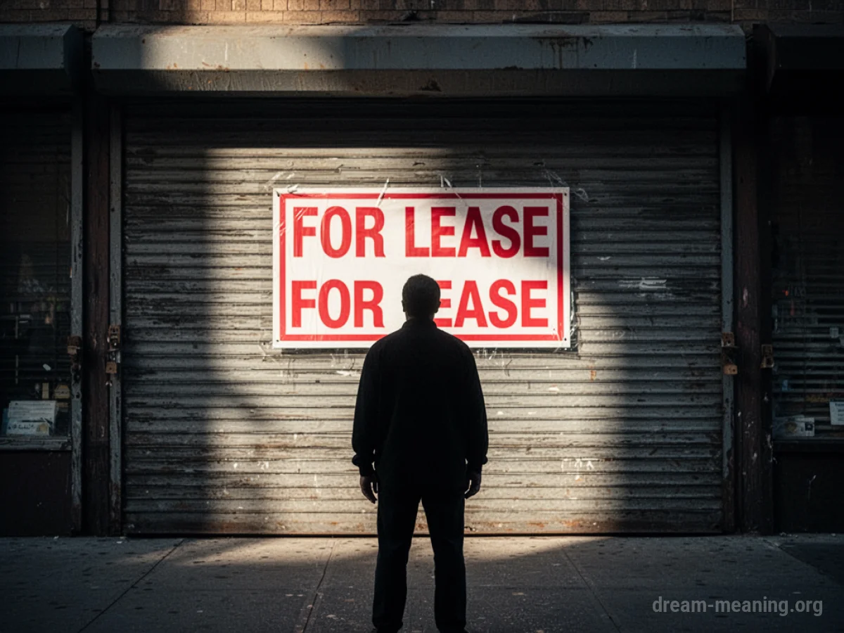 A person stands in front of a darkened shop with a closed sign.