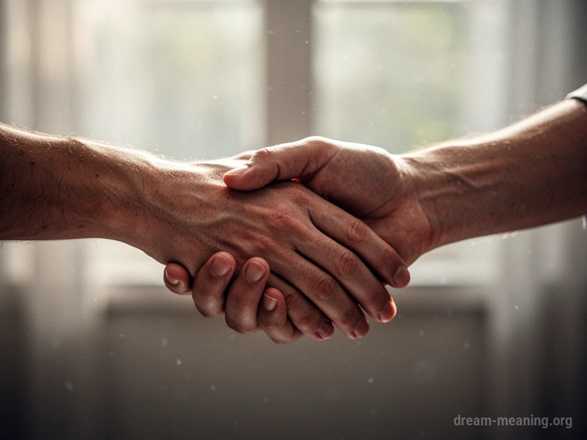 A caring hand reaching out to help another hand.