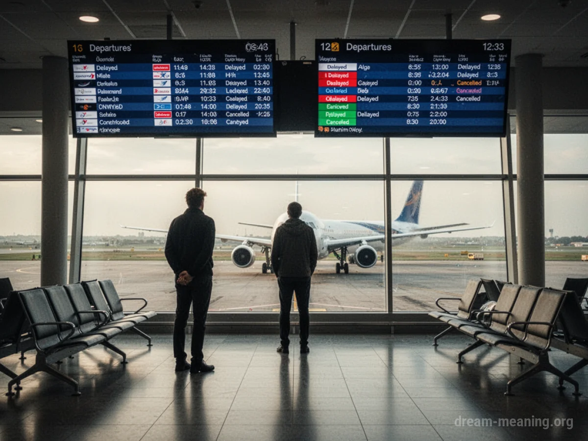 A person watches a plane depart from an airport window.
