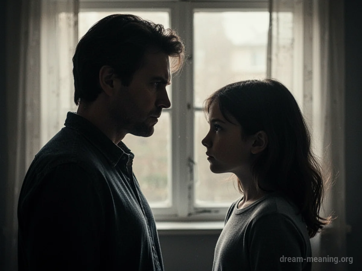 Silhouettes of two people facing each other with a visible gap.