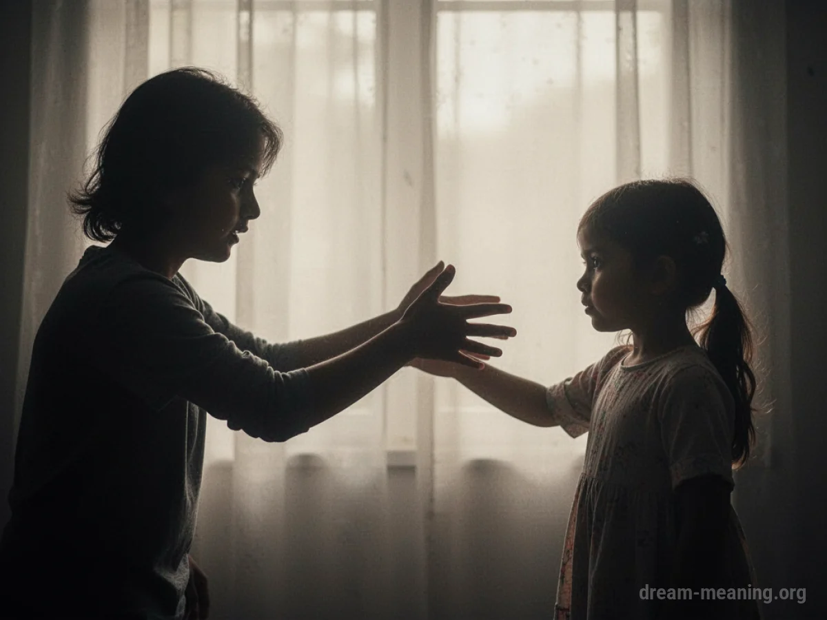 Silhouette of one person extending a hand towards another silhouette.