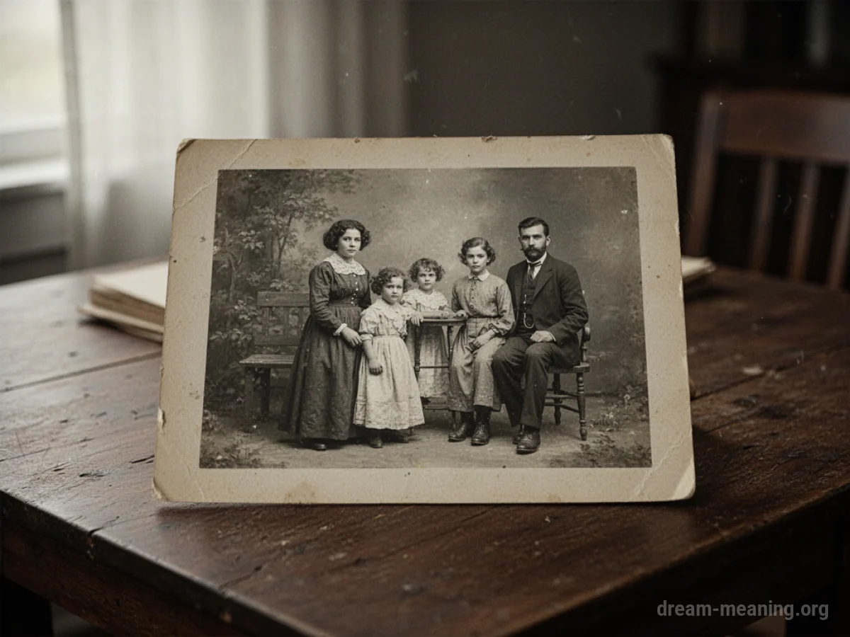 A still photograph with a subtle motion effect applied to the people within it.