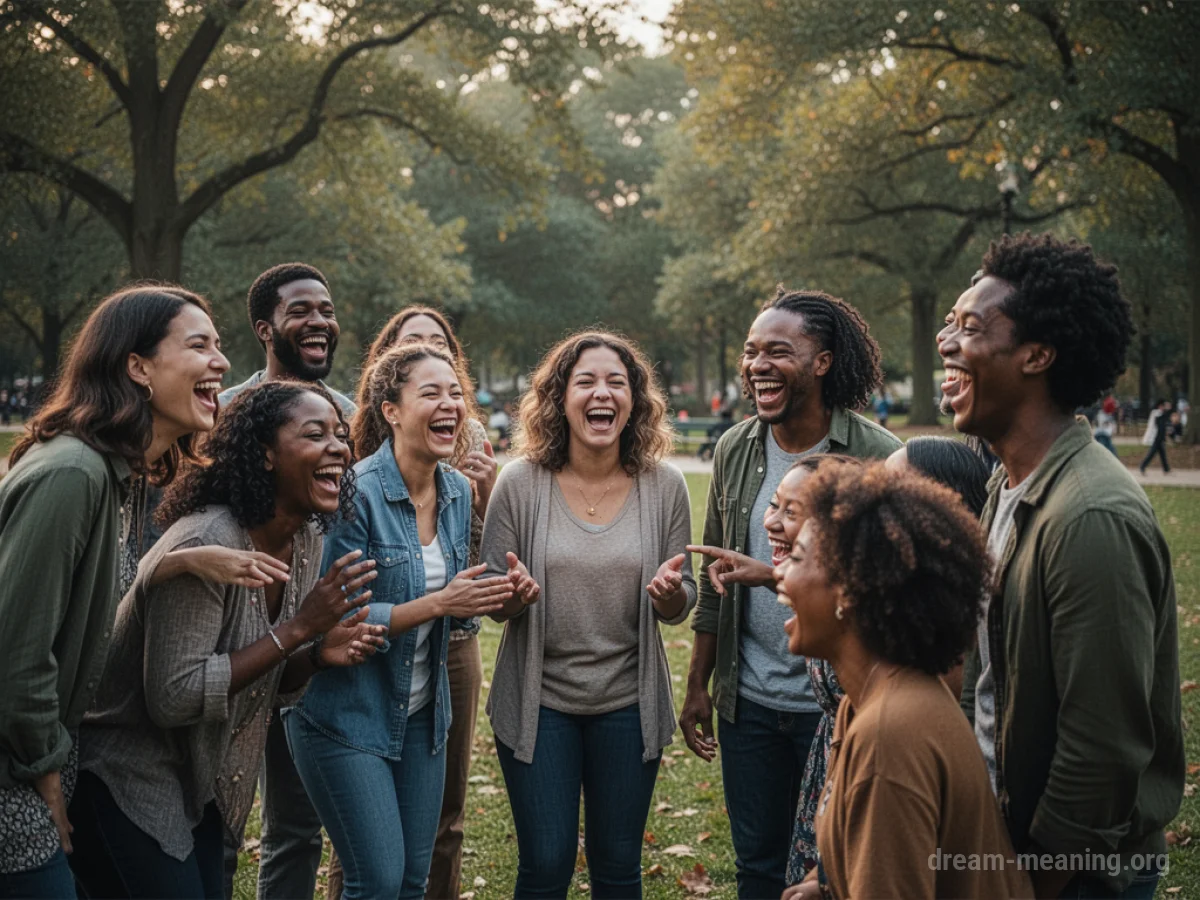 A group of friends enjoying themselves outdoors.