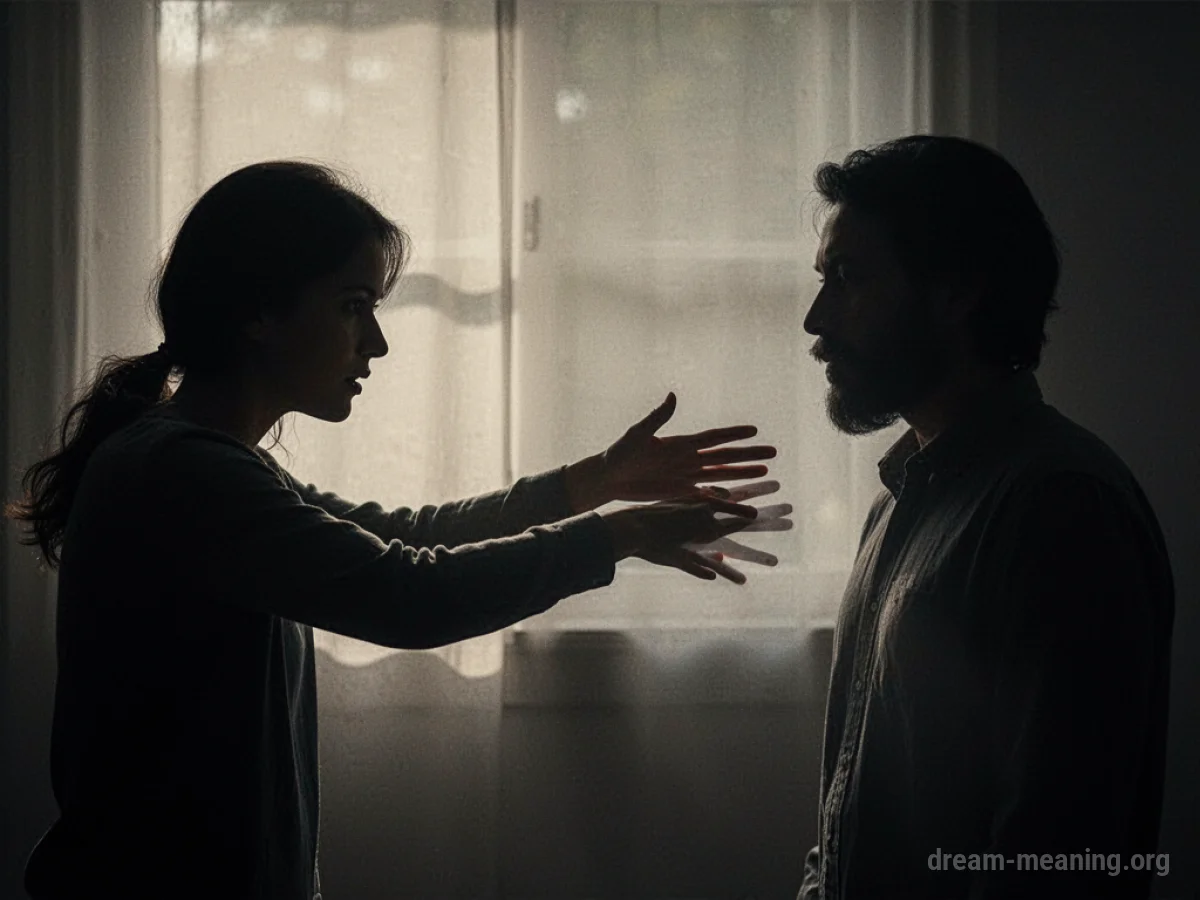 Silhouette of one person reaching a hand towards another.