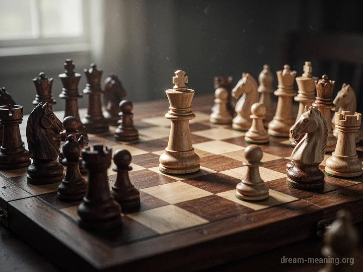 A chess king trapped in a corner by opposing pieces.