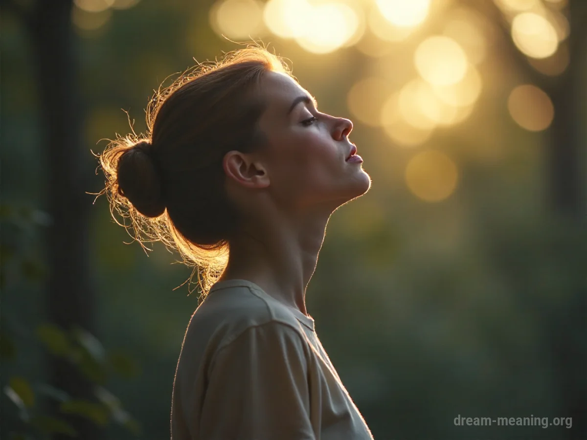 A person singing to another person.