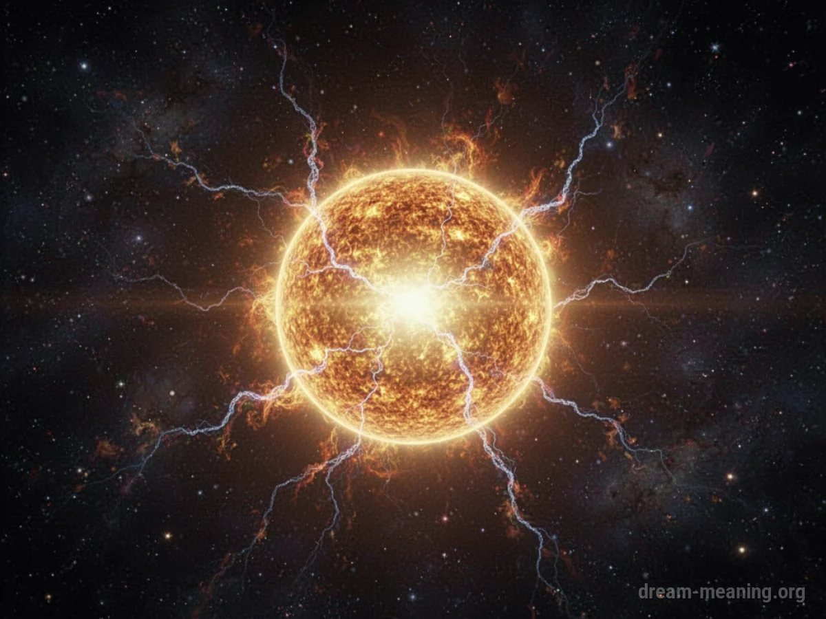 Dream Imploding Sun Exploding Dream Meaning: Fear and Change