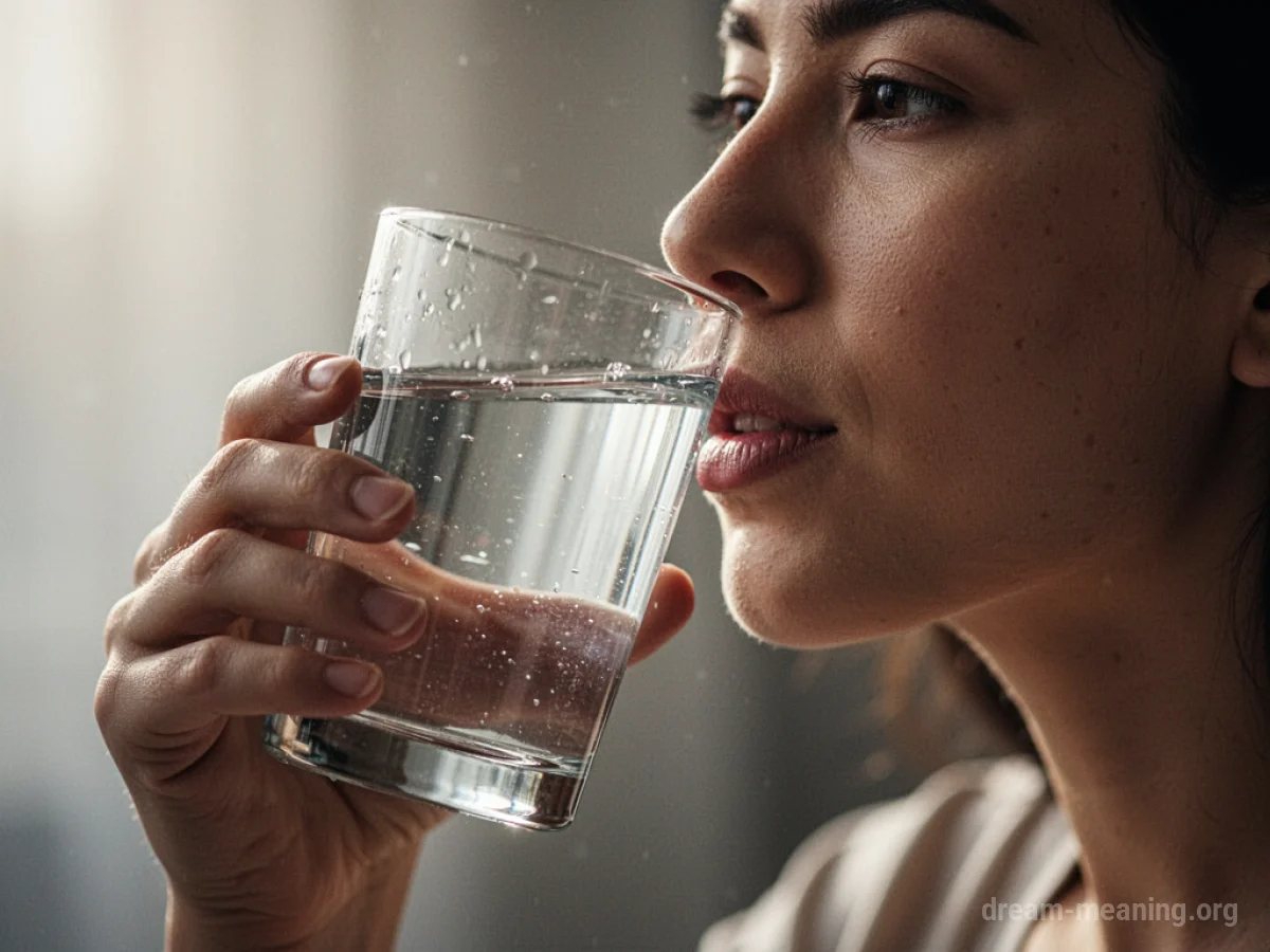 A hand holding a glass of clear water.