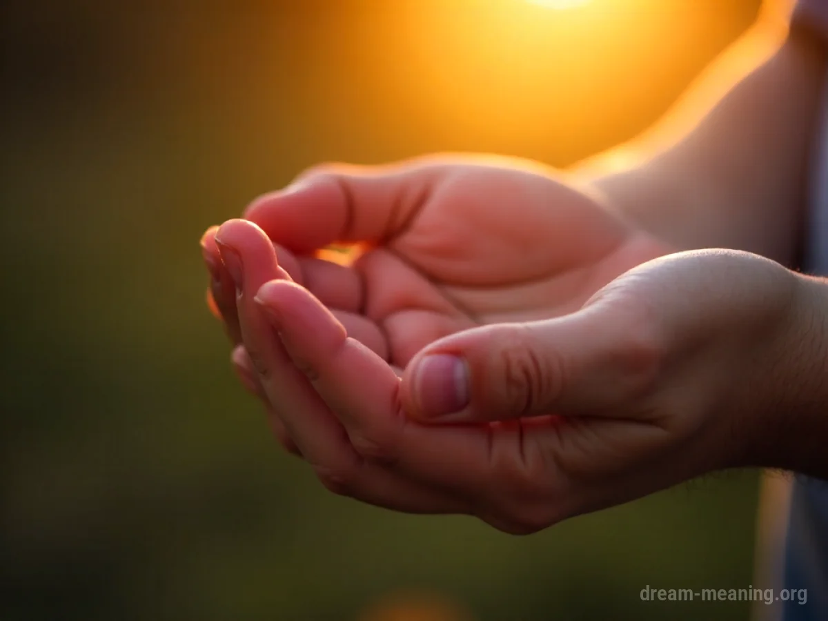 Close-up of an adult's hand holding a baby's hand.