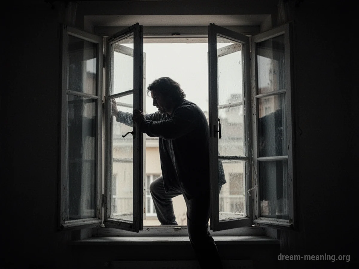 Climbing Through Window Dream Meaning: Intrusion & Opportunity
