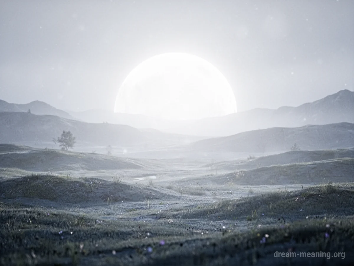 An abstract, luminous white light radiating softly.